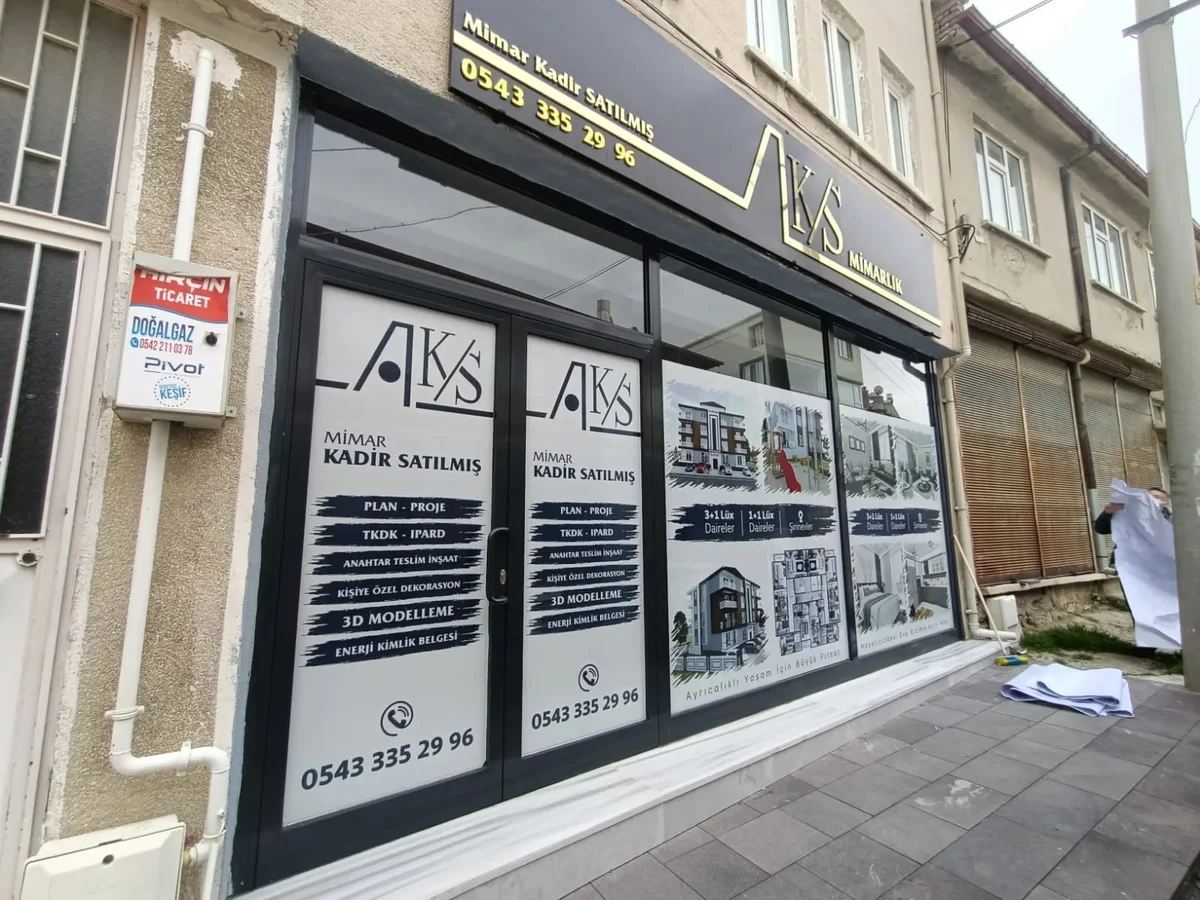 Afyon alikor tabela — Bender Reklam üretimi ve montajı (1)